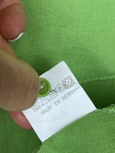 Lněná košile Made in Germany 100 % len