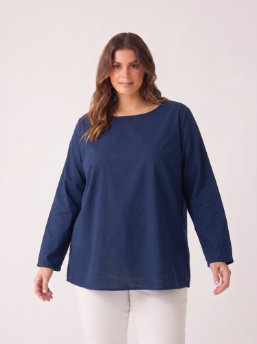 Oversize námořní tunika Dubbin Hollinshead 97 % bavlna