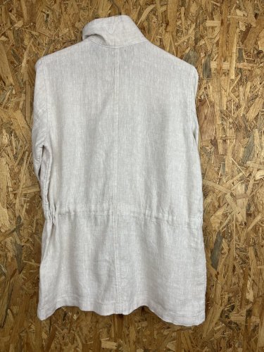 Lněný kabát Lands`End 100 % len