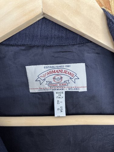 Sako Armani Jeans 76 % viskoza 26 % len