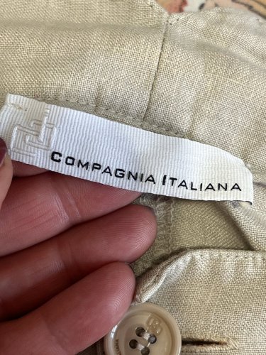 Pánské kalhoty Compagnia Italiana 74 % len