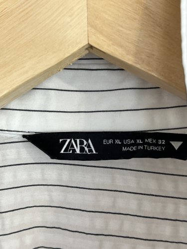 Prodloužená košile ZARA 34 % bavlna 34 % viskoza