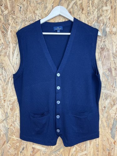 Námořní vesta Brooks Brothers 100 % merino vlna