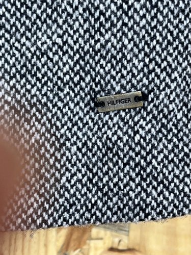 Vlněná sukně Tommy Hilfiger 53 % vlna 12 % hedvábí