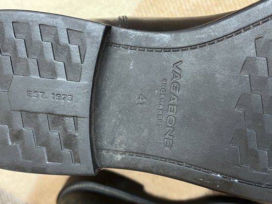 Kotníkové boty Vagabond 100 % kůže