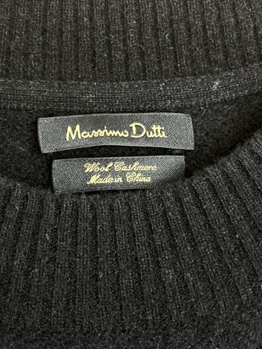 Luxusní svetr Massimo Dutti s podílem vlny a kašmíru