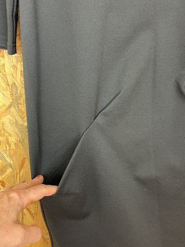 Prodloužená košile Made in Italy s podílem bavlny