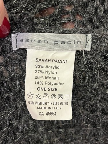 Prodloužený kardigan Sarah Pacini 26 % mohér