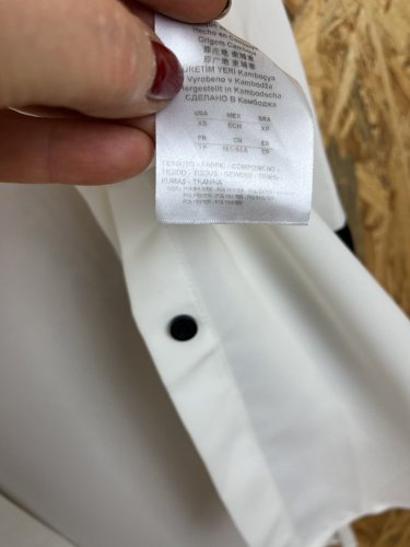 Prodloužená košile Armani 100 % polyester