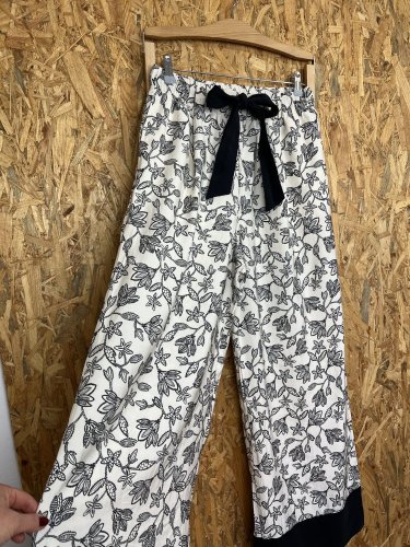 Široké kalhoty H&M 89 % modal