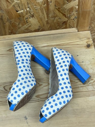 Lodičky Tamaris 100 % kůže a 100 % bavlna