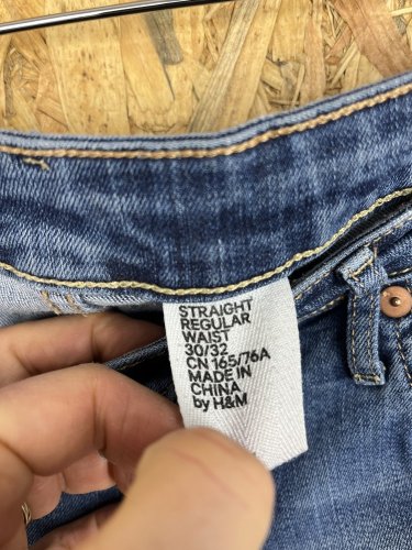 Pánské kalhoty H&M 69 % bavlna