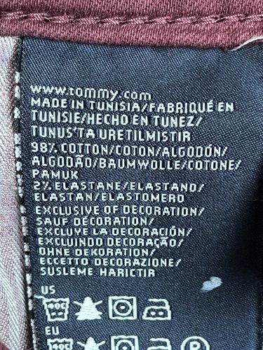 Skinny džíny Tommy Hilfiger 98 % bavlna