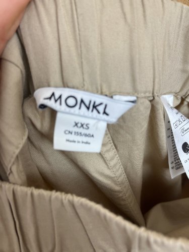 Široké kalhoty Monkl 100 % bavlna