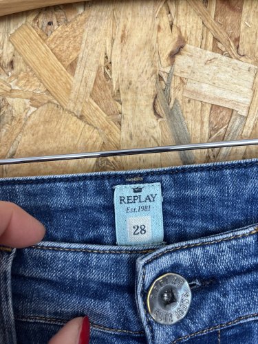 Skinny džíny Replay 98 % bavlna