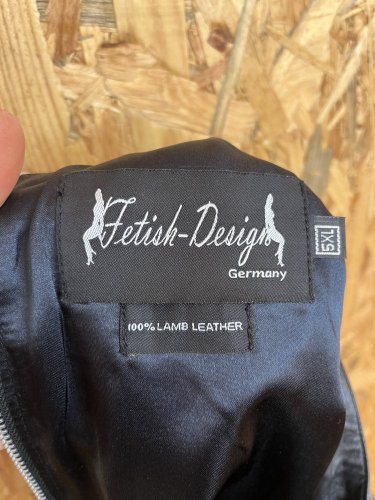 Kožená vesta Fetish - Design 100 % kůže