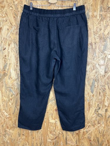 Oversize kalhoty Tredy 100 % len