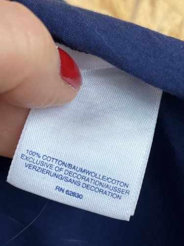 Bavlněná tunika Lands´End 100 % bavlna
