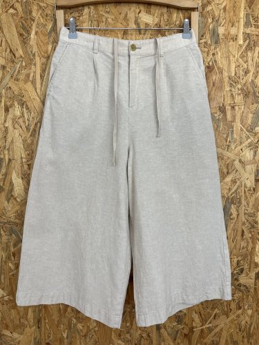 Široké kalhoty Uniqlo 50 % len 50 % bavlna