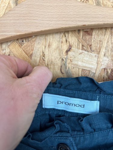 Lněná sukně Promod 100 % len