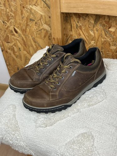 Kožené boty ECCO 100 % kůže