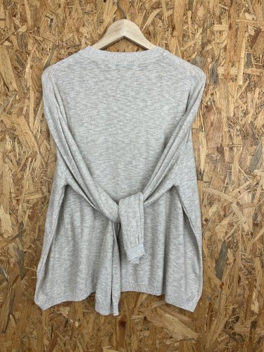 Oversize svetr ZARA 42 % bavlna 33 % lyocel 25 % len