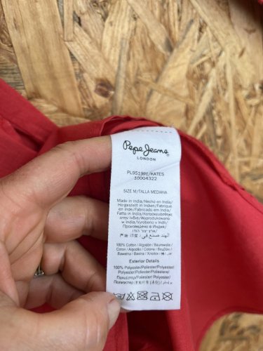 Nadčasové šaty Pepe Jeans 100 % bavlna