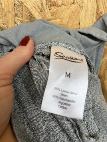 Pánské kalhoty Seasons 55 % len 45 % bavlna