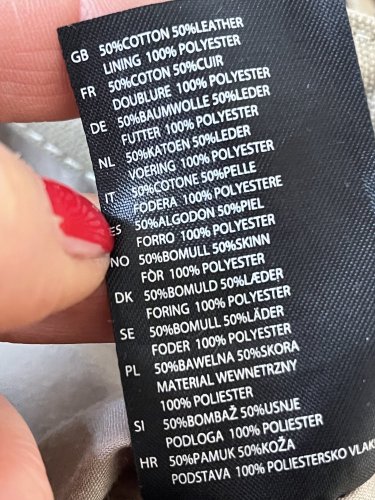 Kožený vak Barts 50 % bavlna 50 % kůže