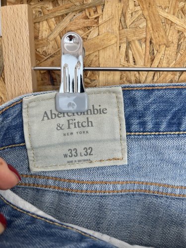 Pánské džíny Abercrombie & Fitch s podílem bavlny a elastanu