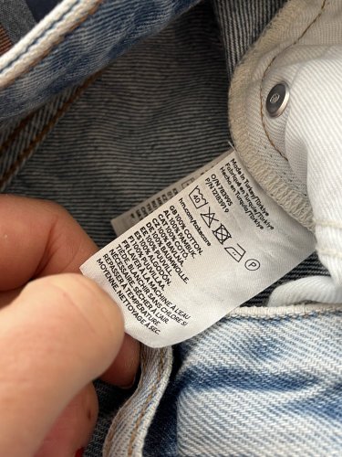 Džíny H&M 100 % bavlna