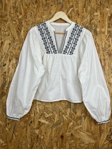 Přírodní tunika Made in Italy 100 % bavlna