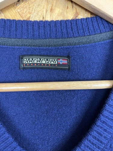 Pánský vlněný svetr Napapijri s podílem vlny