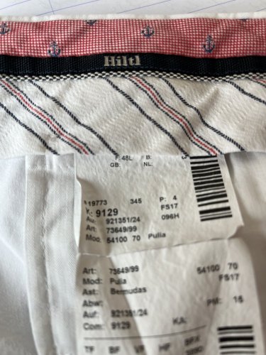 Pánské kraťasy Hiltl 96 % bavlna