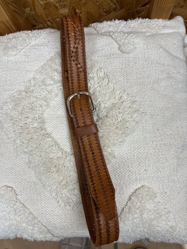 Kožený pásek Made in Italy 100 % kůže