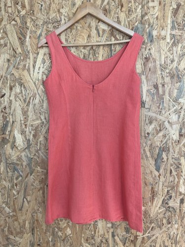 Vintage lněné šaty Armani 100 % len