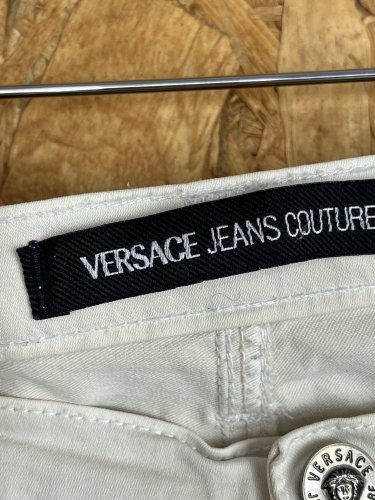 Pánské kalhoty Versace 97 % bavlna