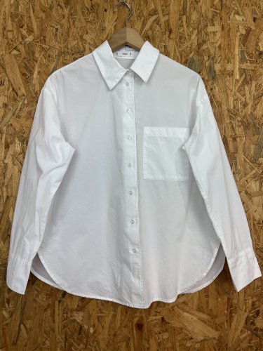 Oversize košile Mango 100 % bavlna