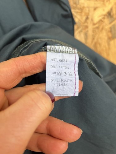 Bavlněné šaty Made in Italy 100 % bavlna