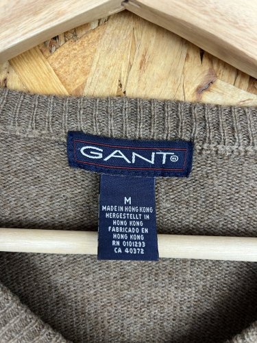 Pánský svetr GANT 100 % vlna