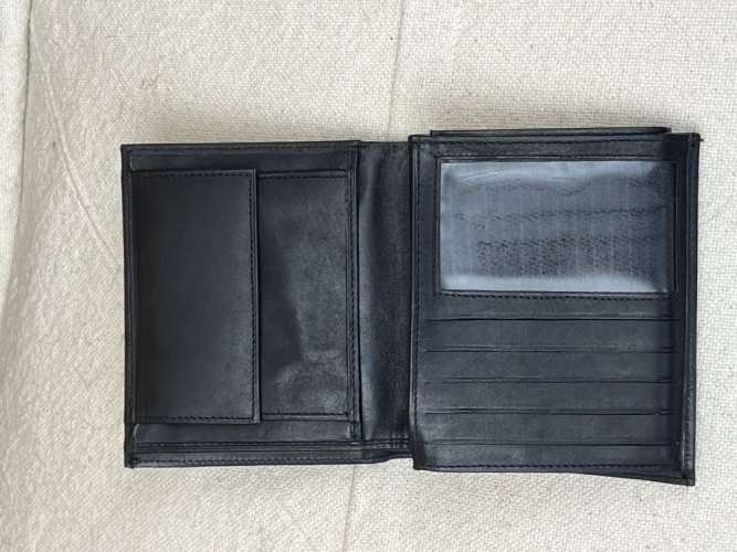 Kožená peněženka Made in Italy 100 % kůže