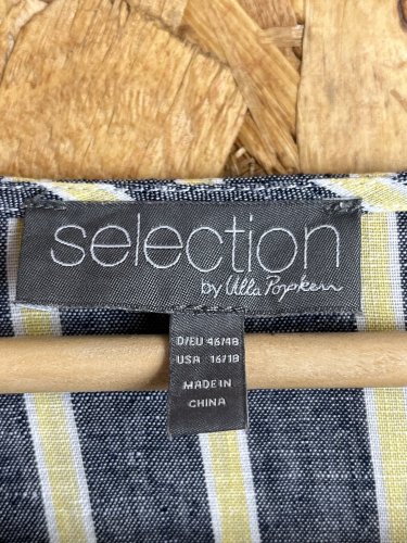 Oversize tunika Ulla Popken 100 % len