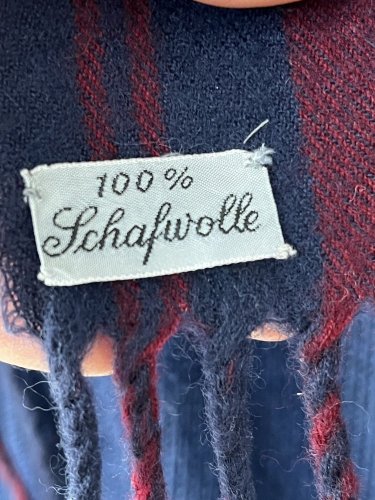 Vlněný šál Made in Austria 100 % vlna