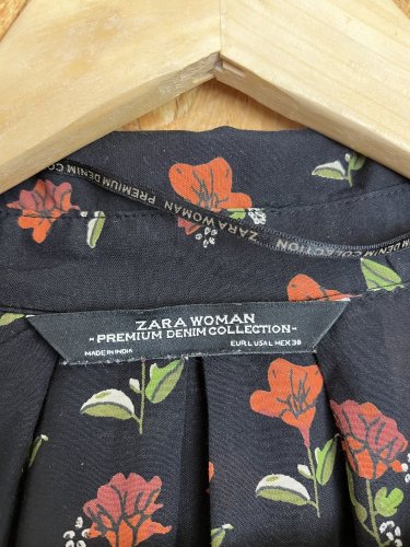 Oversize šaty ZARA s podílem bavlny a viskozy