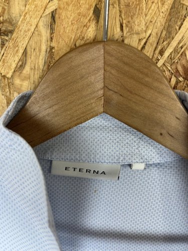 Bavlněná košile Eterna s podílem bavlny