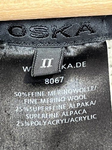Vlněná vesta OSKA  50 % merino vlna 25 % alpaka