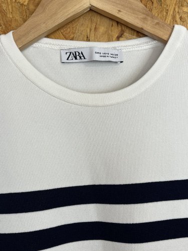 Námořní šaty ZARA 100 % polyamid