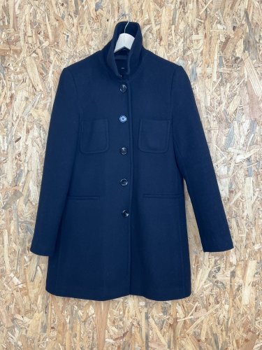 Vlněný kabát Mango s podílem vlny a polyamidu