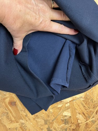 Námořní šaty Pietro Filipi 73 % polyester 24 % viskoza