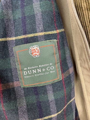 Pánský trenčkot Dunn & Co s podílem bavlny a polyesteru